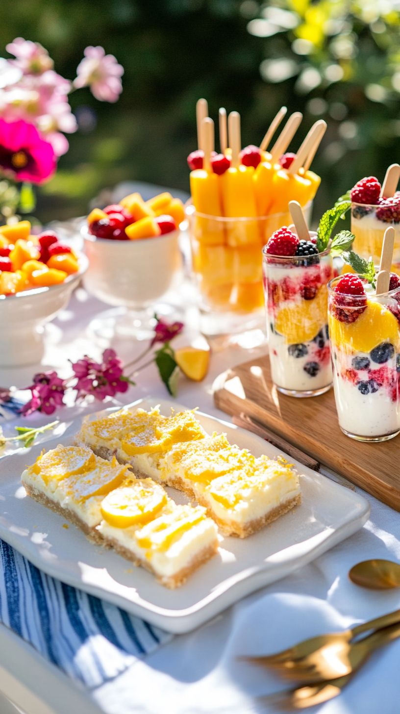 Goûter printanier